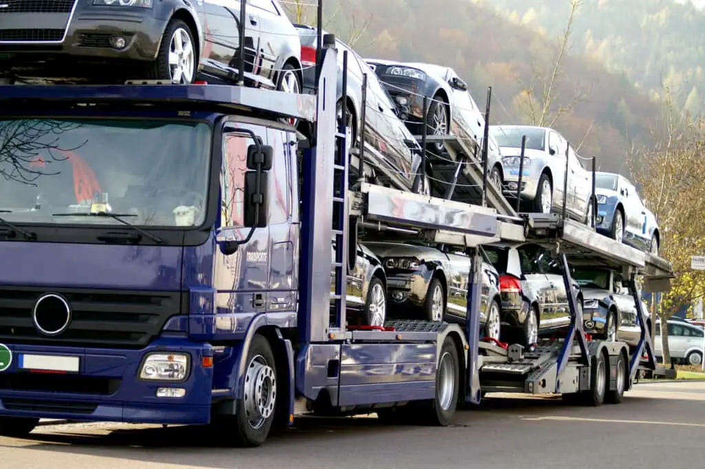 An image of a Auto transport car shipping car transporters