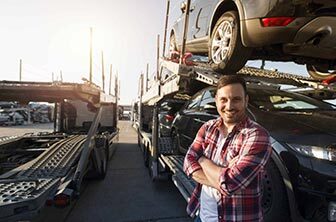 The Truck drivers of Smart Auto Move Car Transporters of America. Car Shippers