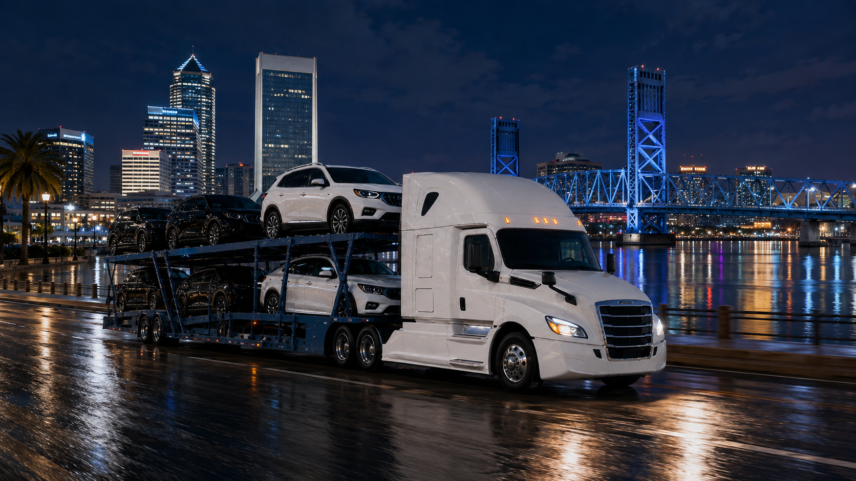 Car shipping from Spokane, Washington to Jacksonville, Florida