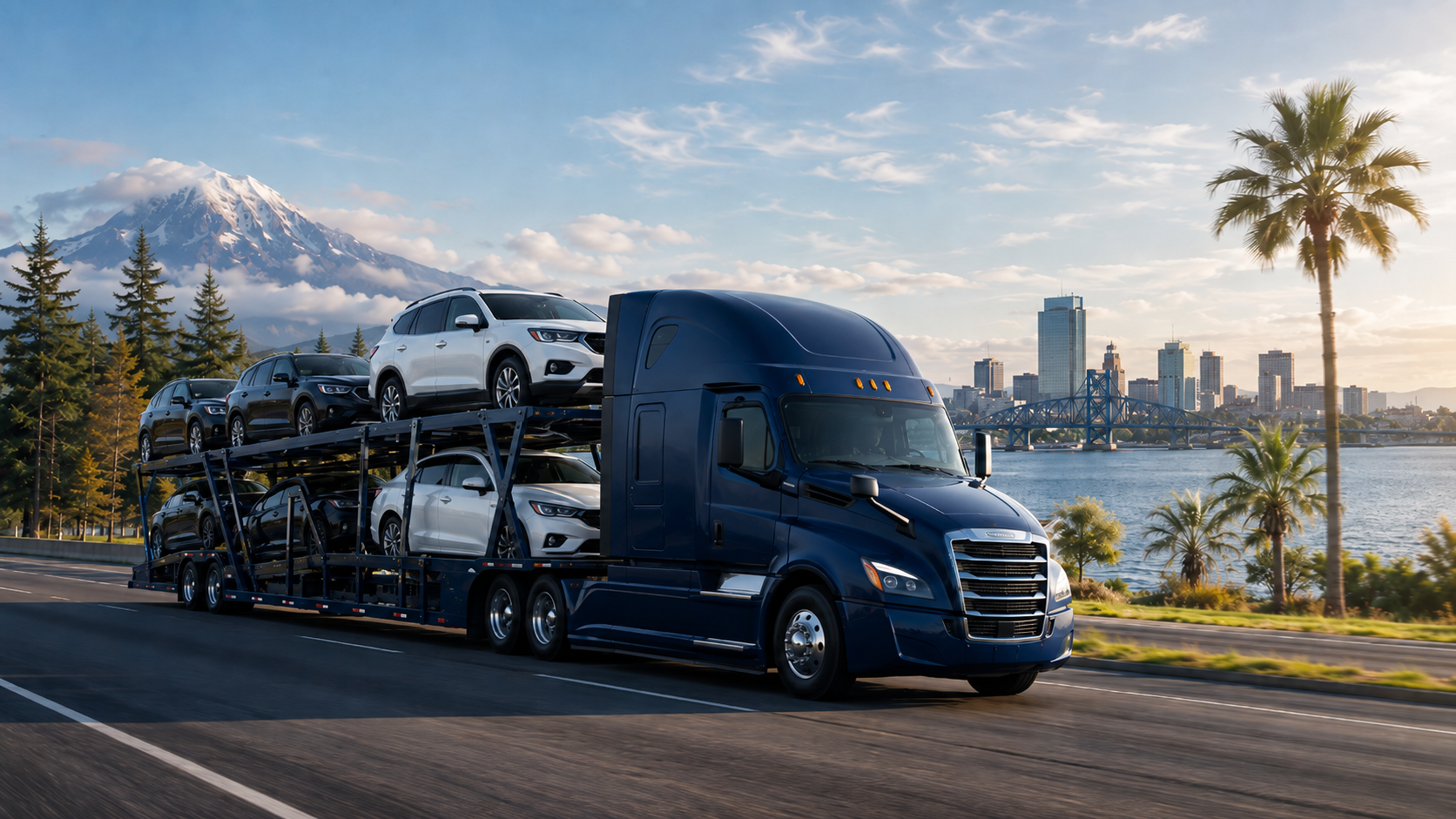 Car shipping from Tacoma, Washington to Jacksonville, Florida